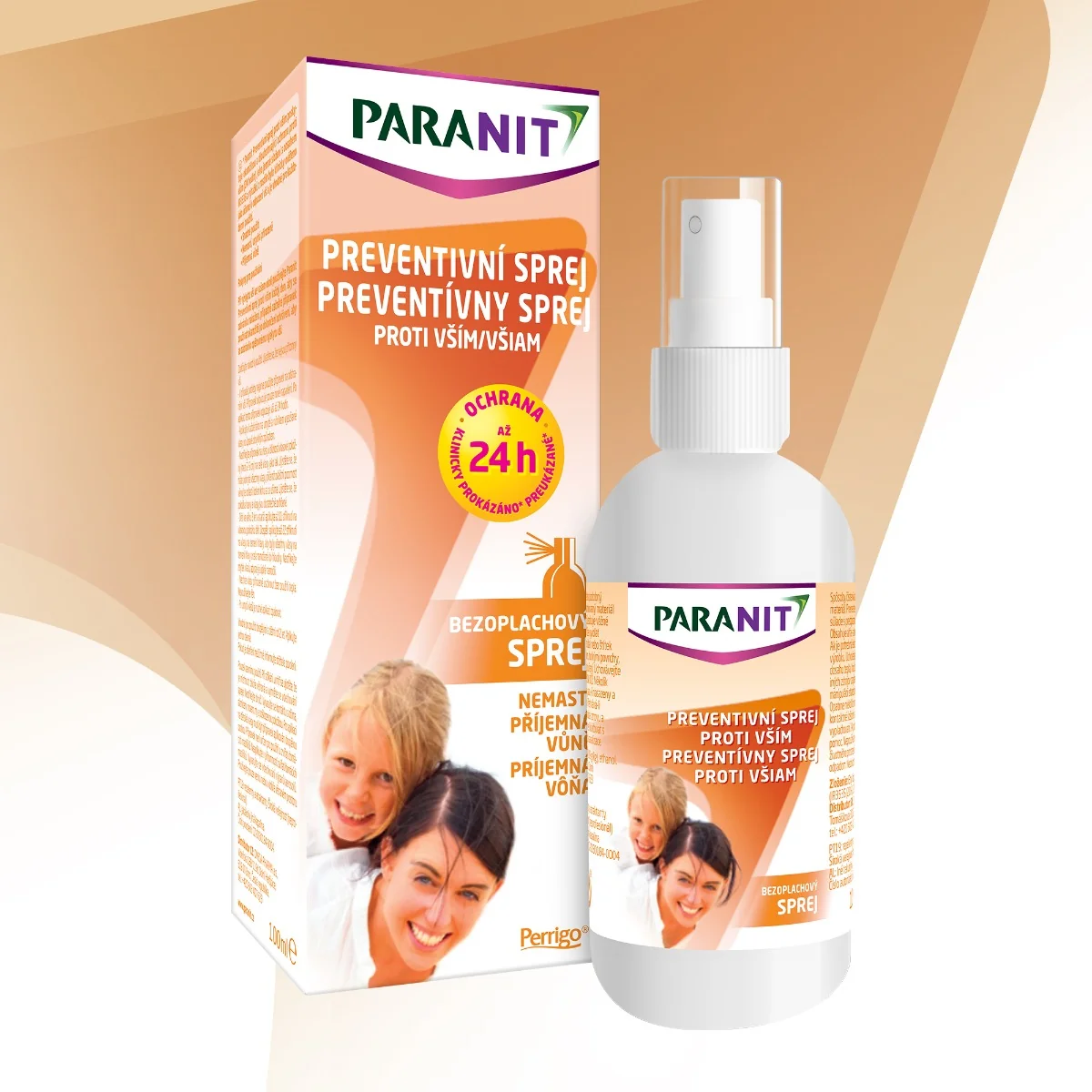 PARANIT REPELENT 1×100 ml, sprej proti všiam