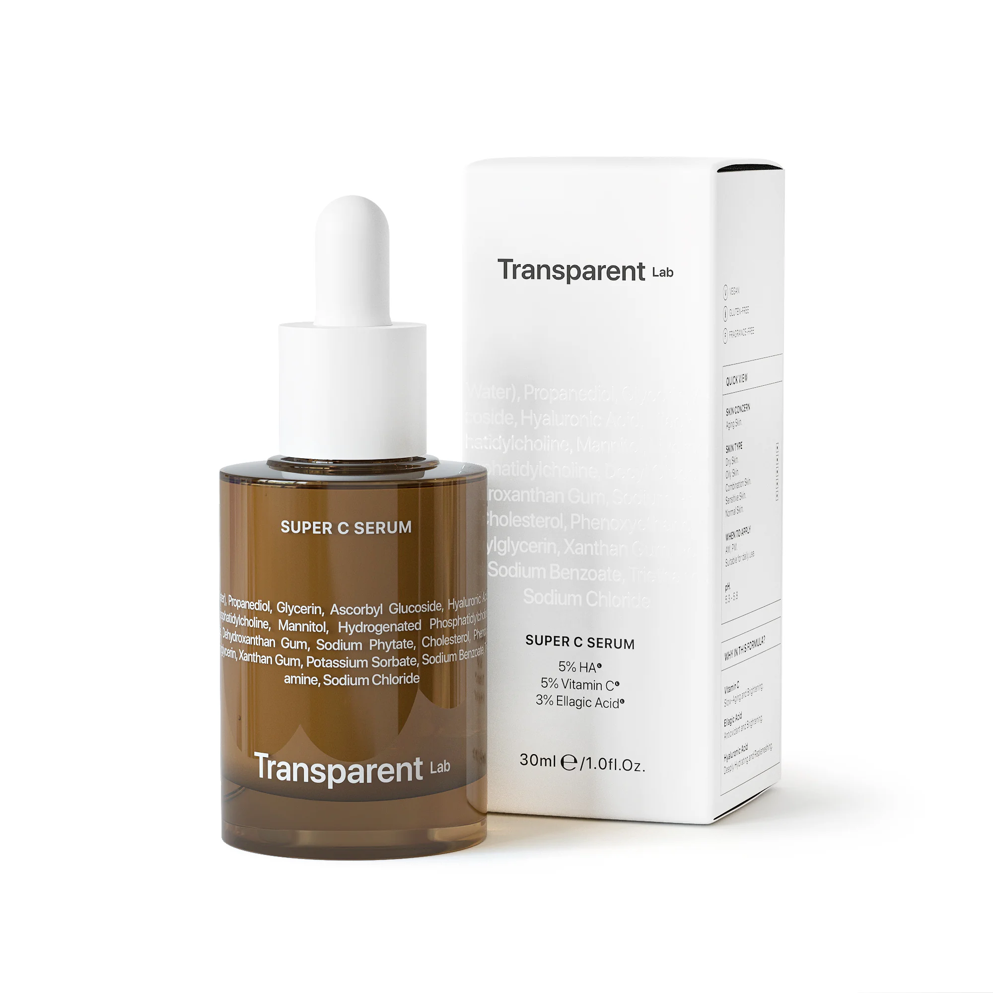 Transparent Lab SUPER C sérum 1×30 ml, sérum