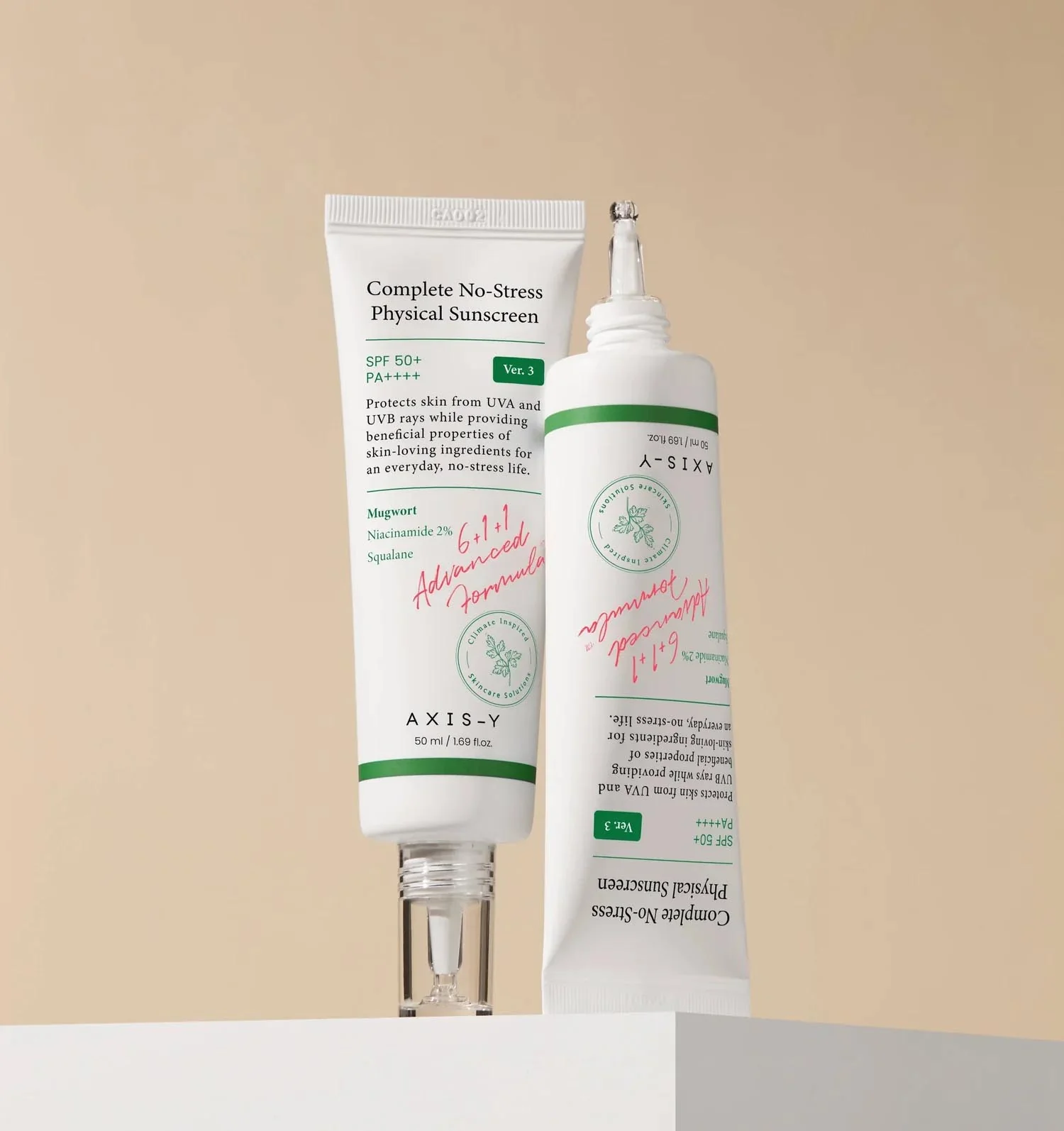 AXIS-Y Complete No-Stress Physical Sunscreen 50 ml