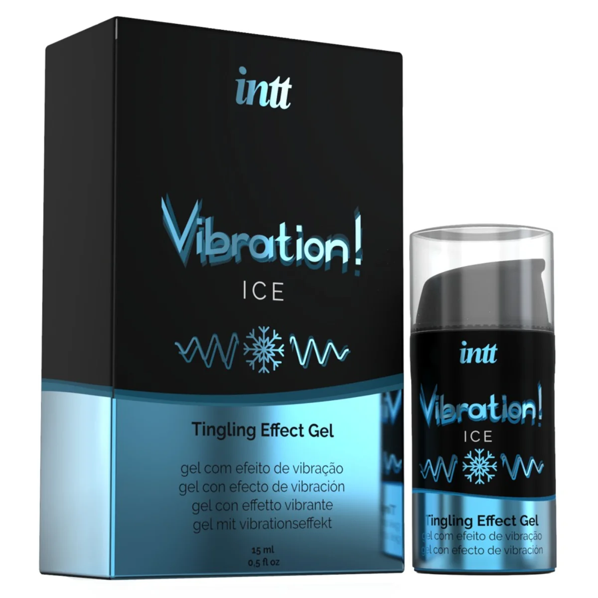 intt Vibration! Ice Tingling effect gel 15 ml