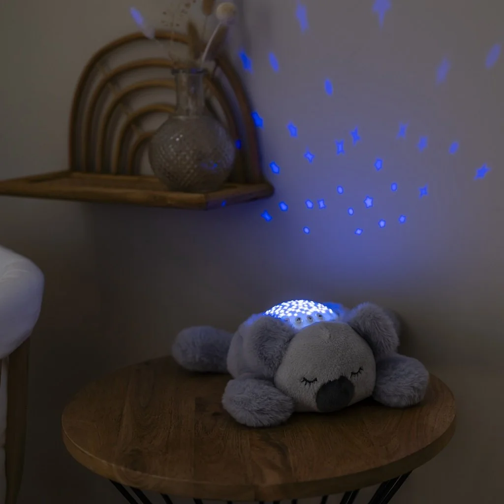 Projektor hudobný so svetlom koala grey