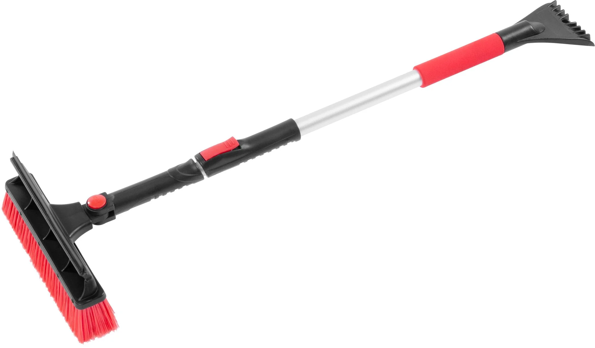 Strend Pro Premium metlička so škrabkou, 1 ks Na auto, ľad a sneh, teleskopická, 26x90/130 cm