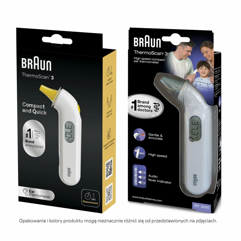 Braun ThermoScan 3 IRT3030 ušný teplomer