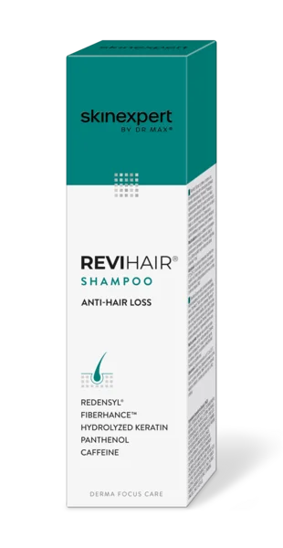 Skinexpert by Dr. Max ReviHair® Shampoo 1×200 ml, šampón proti vypadávaniu vlasov