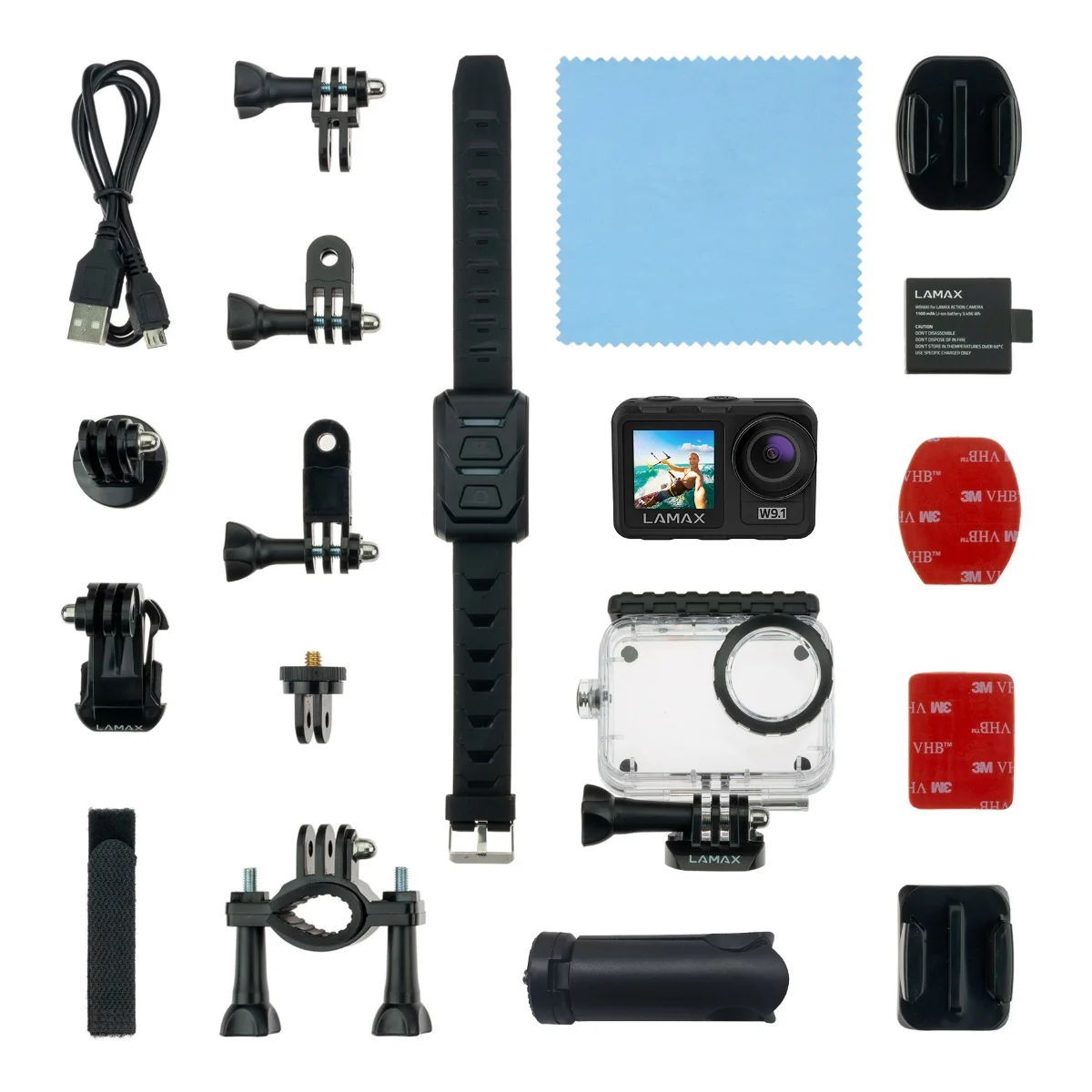 LAMAX W9.1 1×1 ks, 4K kamera