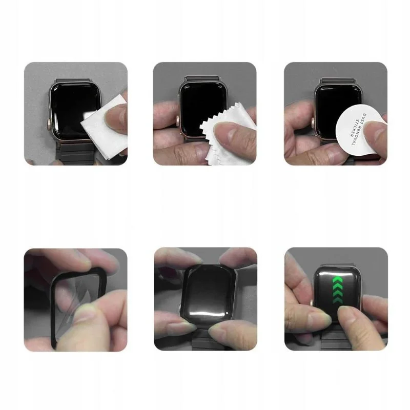 Tech-Protect Glass Flex 2x ochranné sklo na Xiaomi Redmi Watch 6, čierne ne