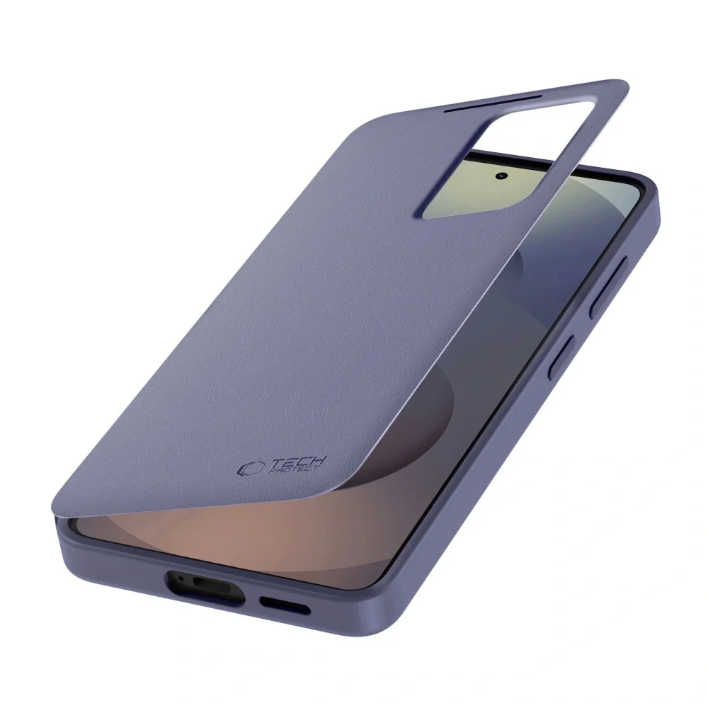 Tech-Protect Smart Wallet knižkové puzdro na Samsung Galaxy S26, fialové vé