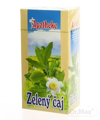 APOTHEKE ZELENÝ ČAJ 20×1,5 g (30 g), bylinný čaj