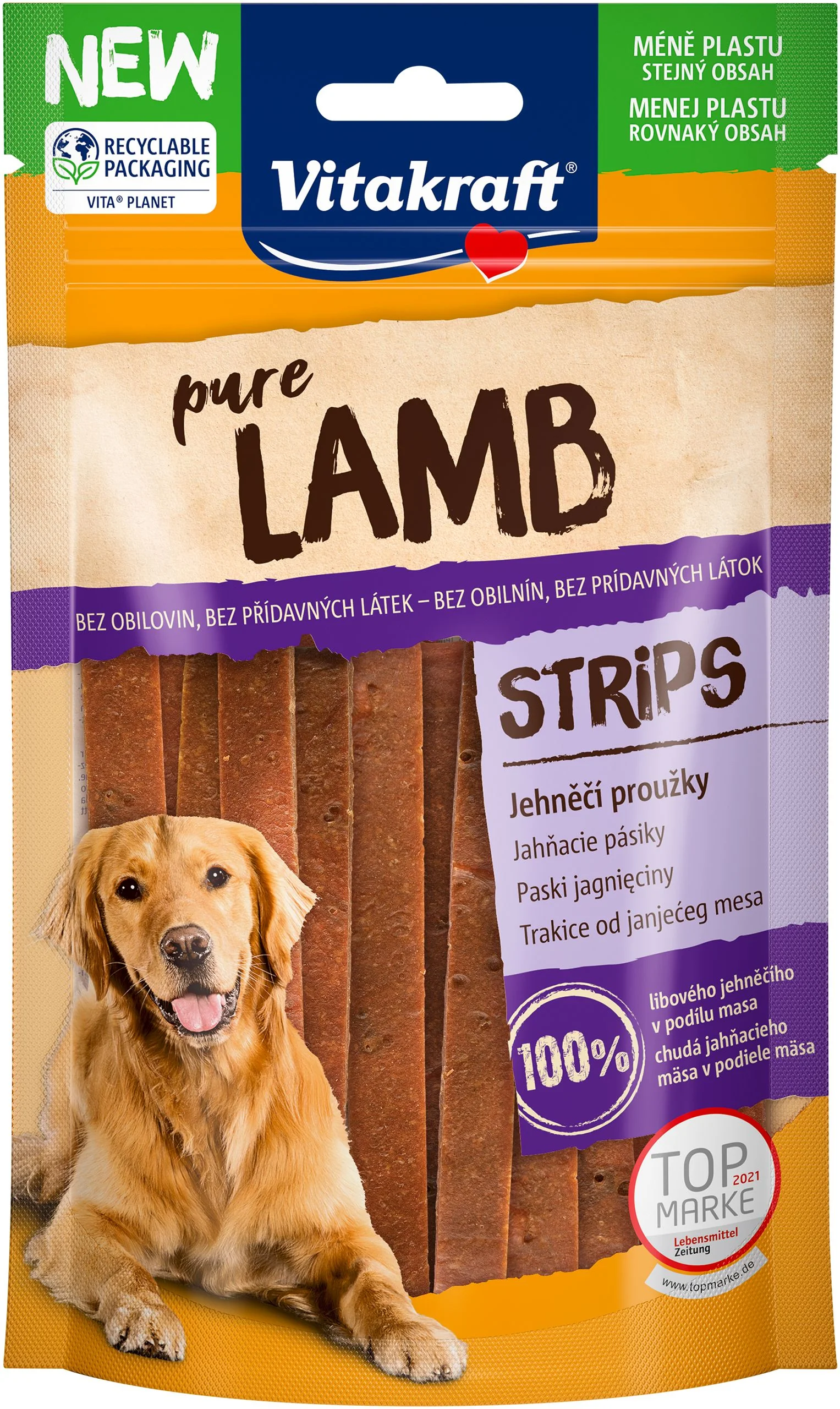 Vitakraft LAMB jahňacie plátky 80 g