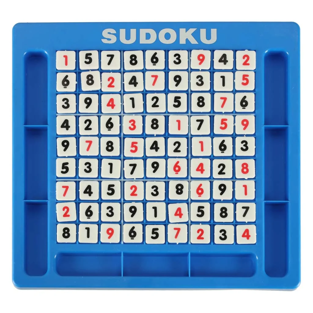 Sudoku stolová hra – doska 25,5×24 cm, 81 kociek