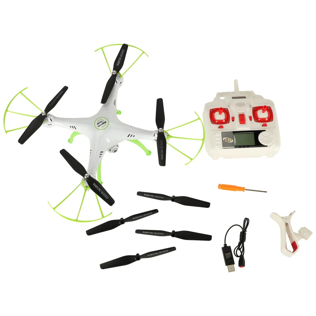 RC dron Syma s Wi‑Fi kamerou – biely