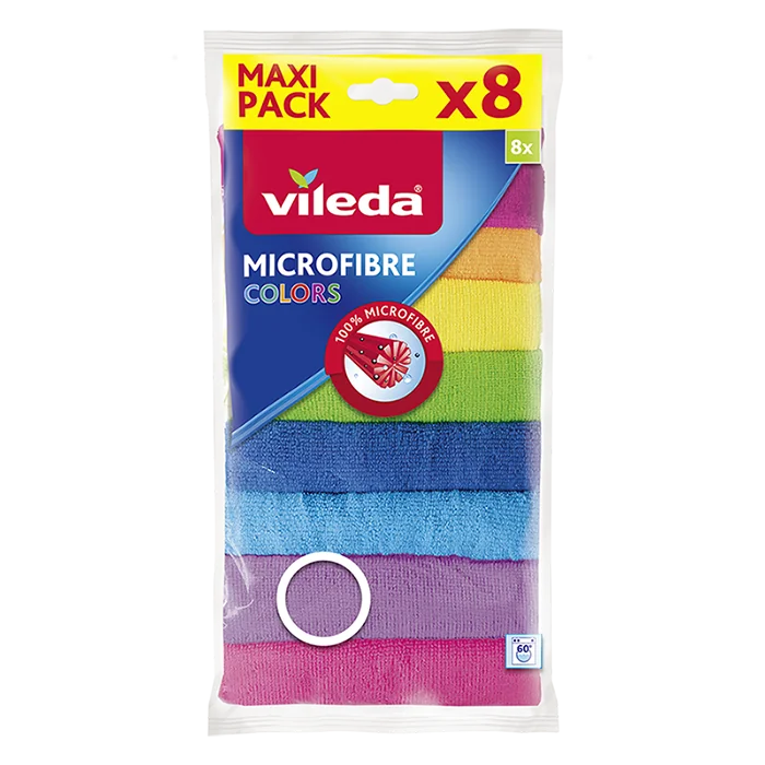 Vileda Mikrohandrička Colors 1×8 ks, mikrohandrička