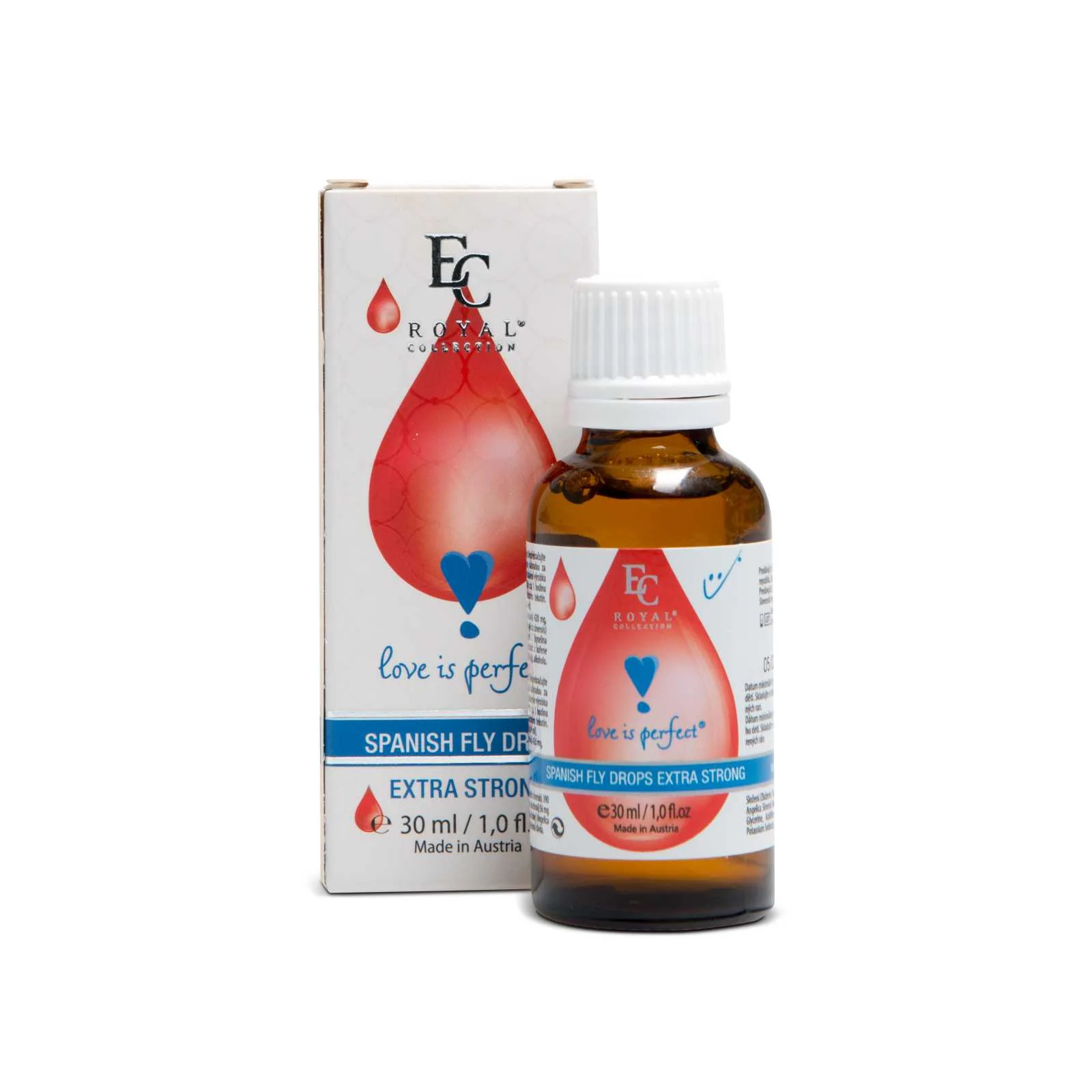 Love is Perfect - Afrodiziakálne kvapky- Spanish Fly Drops 30 ml 1×30 ml, afrodiziakálne kvapky