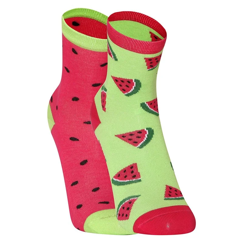 Veselé detské ponožky Červený melón (GMKS083) 27/30