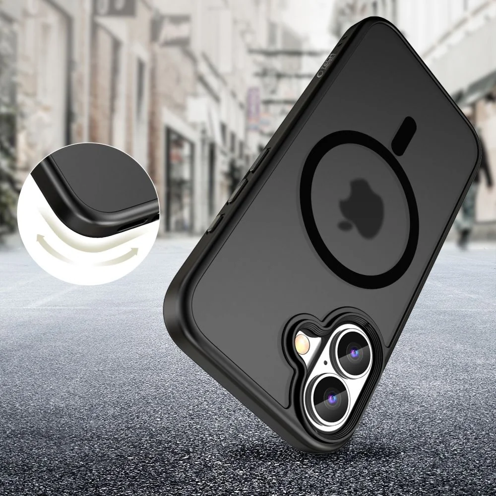Tech-Protect Magmat MagSafe kryt na iPhone 16, čierny
