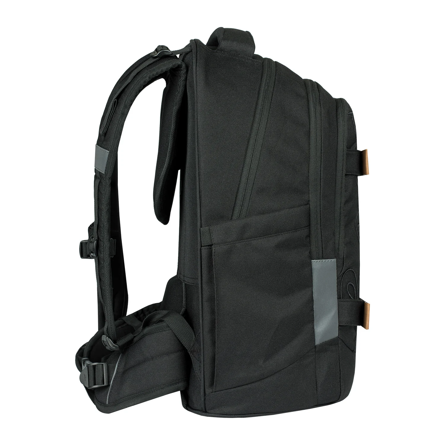 Baagl školský batoh Skate Max Darkness ergonomický, čierny
