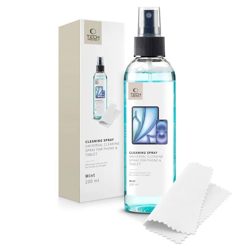 Tech-Protect čistiaci sprej pre mobil / tablet 200ml, eko mint