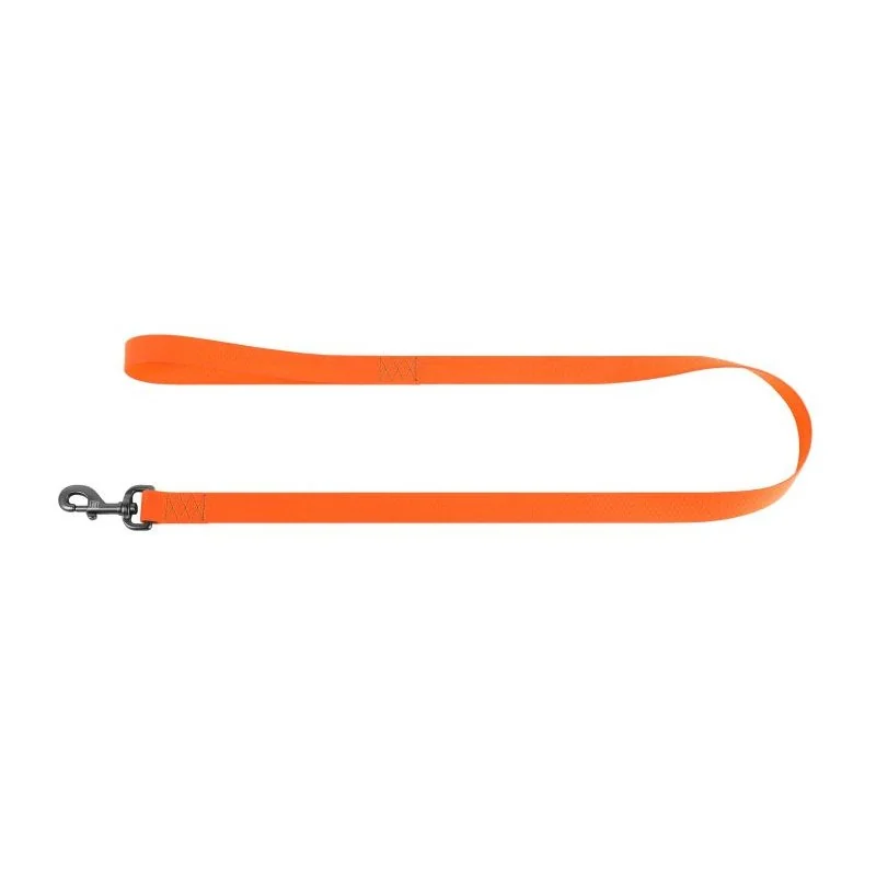 Vode odolné vodítko WAU DOG oranžové, šírka: 25mm; dĺžka: 183 cm