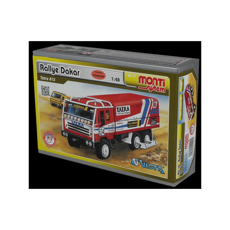 SEVA Stavebnice Monti 10 Rely Dakar Tatra 815 1:48 v krabici 22x15x6cm