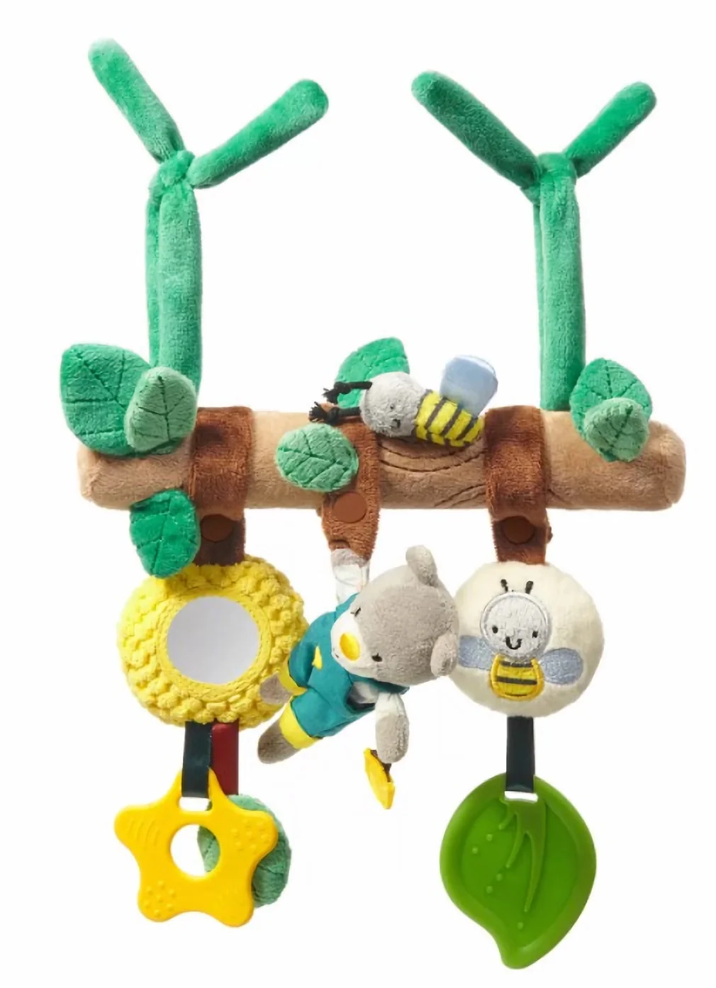 BABYONO - Hračka na zavesenie záhradník Teddy 0m+