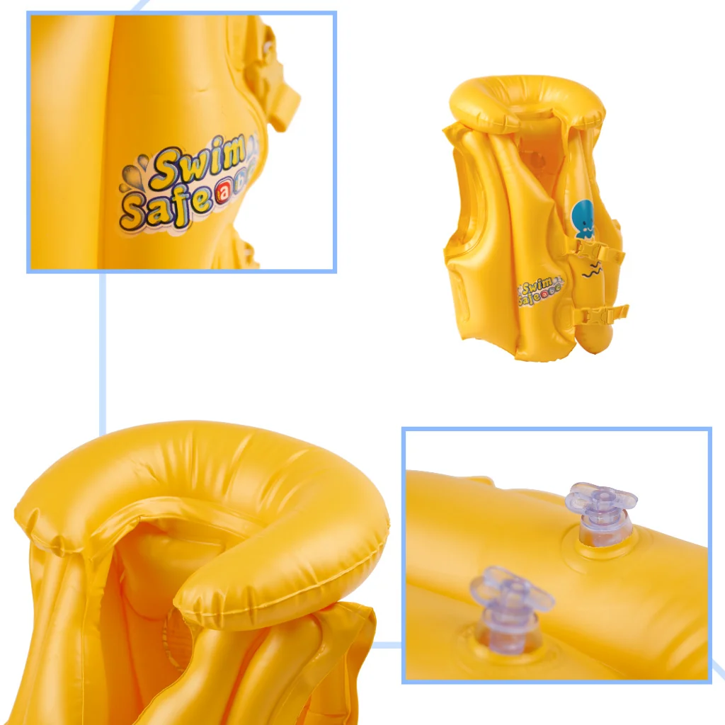 Nafukovačka detská plávacia vesta 19-30kg BESTWAY 32034 žltá
