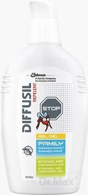 DIFFUSIL REPELENT FAMILY GÉL 1×100 ml, gél proti komárom