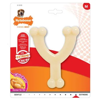Nylabone Healthy Edibles Extreme Chew Wishbone M 1×1 ks, psia hračka