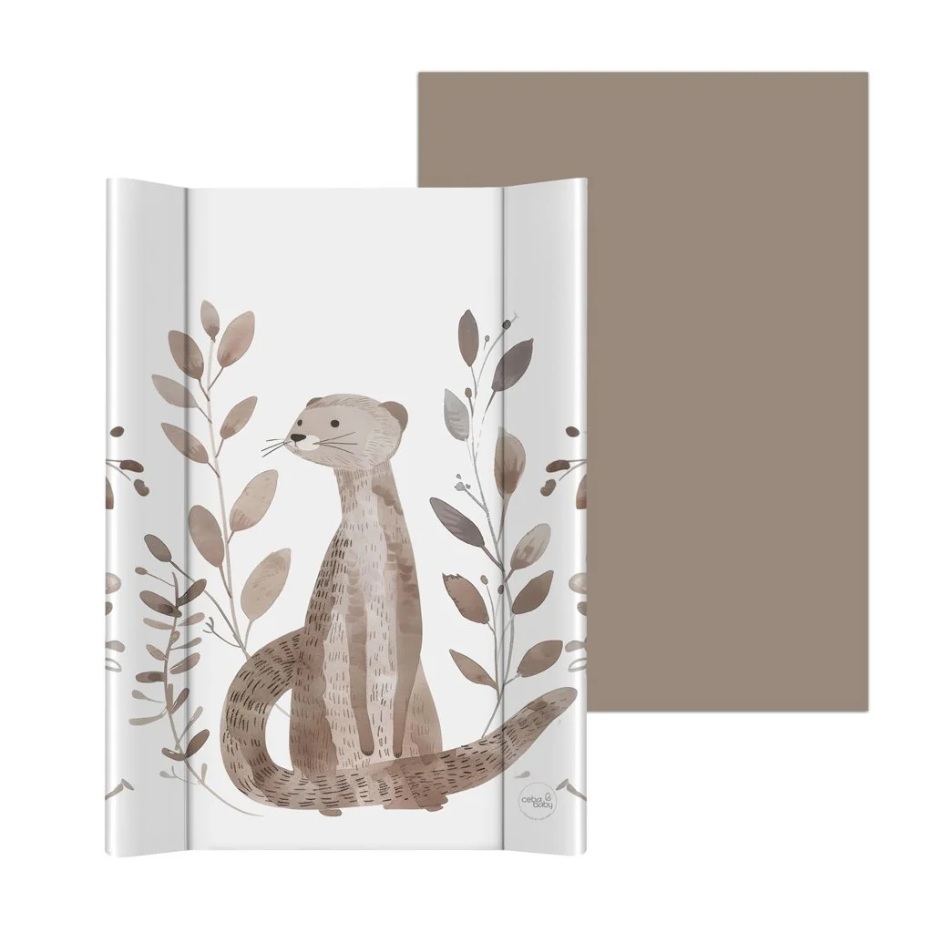 Podložka prebaľovacia 2-hranná mäkká (50x70) Basic Clever Otter