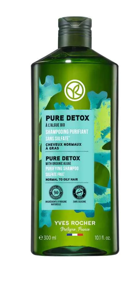 Yves Rocher Detoxikačný šampón 1×300 ml, detoxikačný šampón