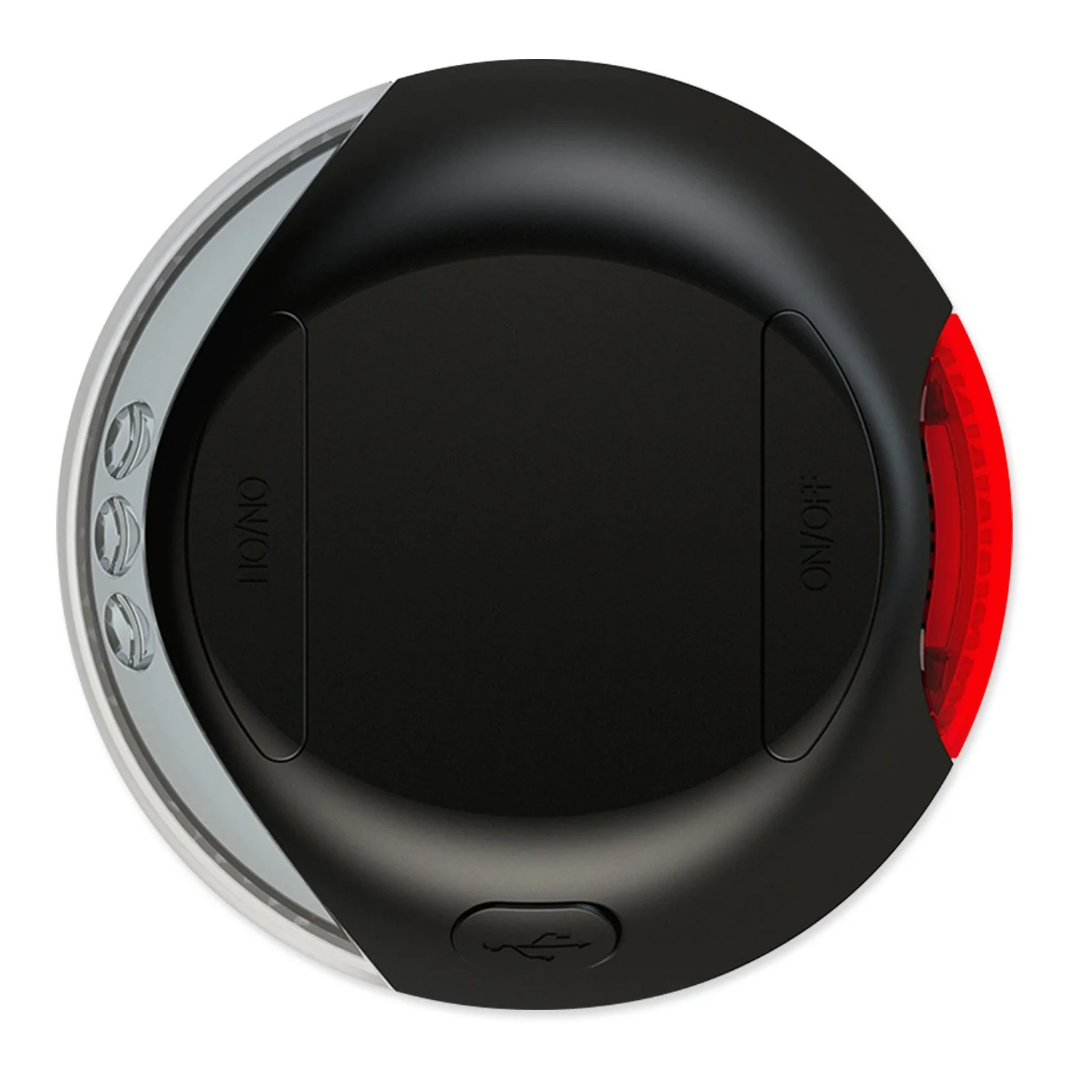 LED Lighting System Akku + USB, black