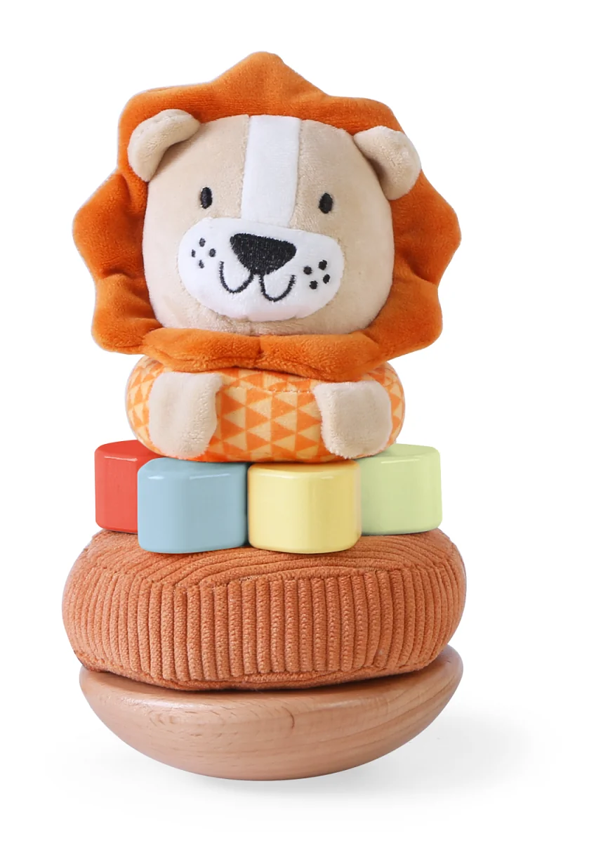 2Kids Toys Nasadzovacie krúžky Levíček
