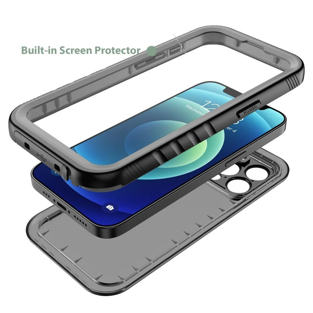 Tech-Protect ShellBox IP68 kryt na iPhone 14 Pro Max, čierny