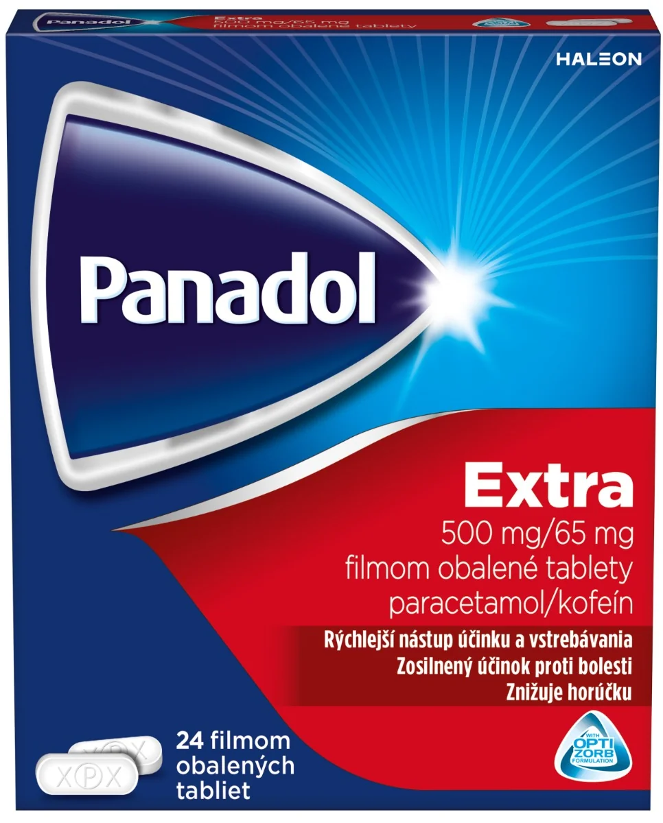 Panadol Extra 500mg 1x24 tbl, liek proti bolesti