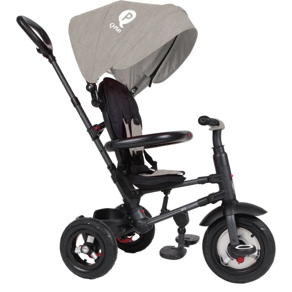 Trojkolka Rito air gel (Rubber) Grey, vek 10-72 mesiacov