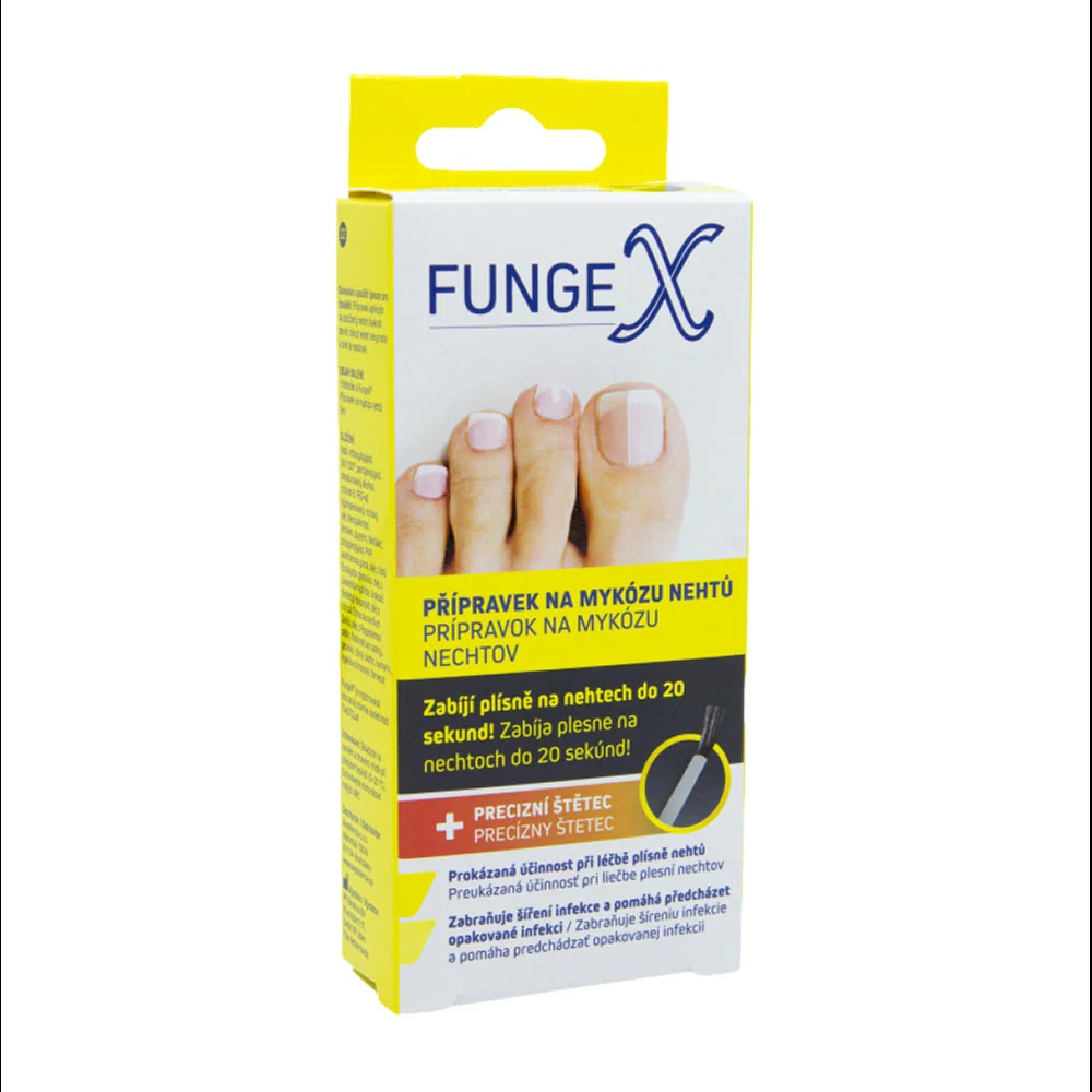 FungeX Prípravok na mykózu nechtov liečivý lak na nechty 1x5 ml