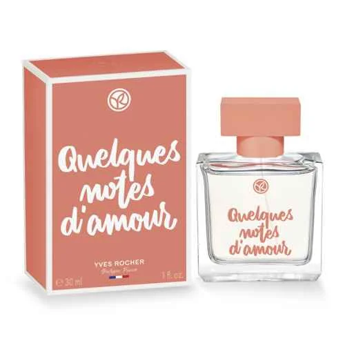 Yves Rocher Quelques Notes D´Amour Edp 30ml 1×30 ml, dámsky parfém