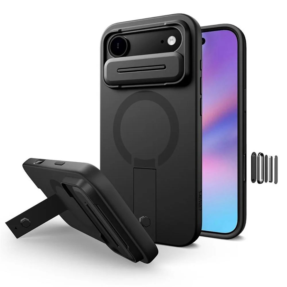 Tech-Protect Kevlar Aura MagSafe kryt na iPhone 17 Air, čierny 