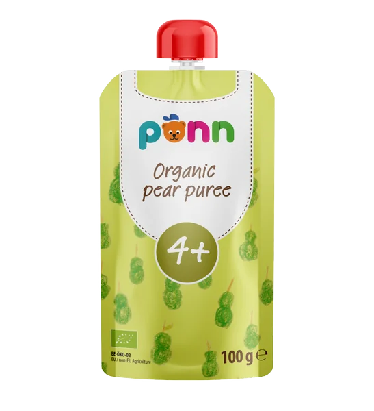 SALVEST Põnn Hruška 100% 1×100 g, ovocný príkrm