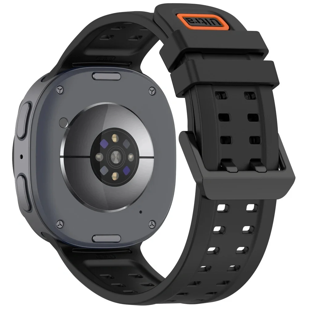 Tech-Protect Silicone Air remienok na Samsung Galaxy Watch 8 / 9 / Classic (40 / 44 / 46mm), black