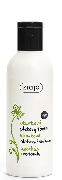 Ziaja Uhorka - pleťové tonikum pre mastnú, zmiešanú pleť 1×200 ml, pleťové tonikum