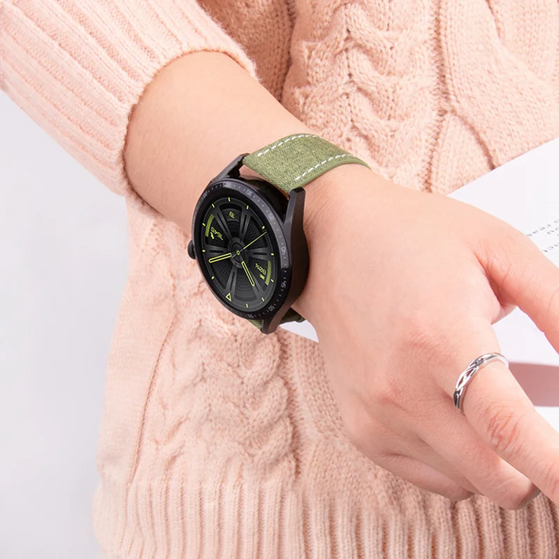 BStrap Denim remienok na Xiaomi Watch S1 Active black