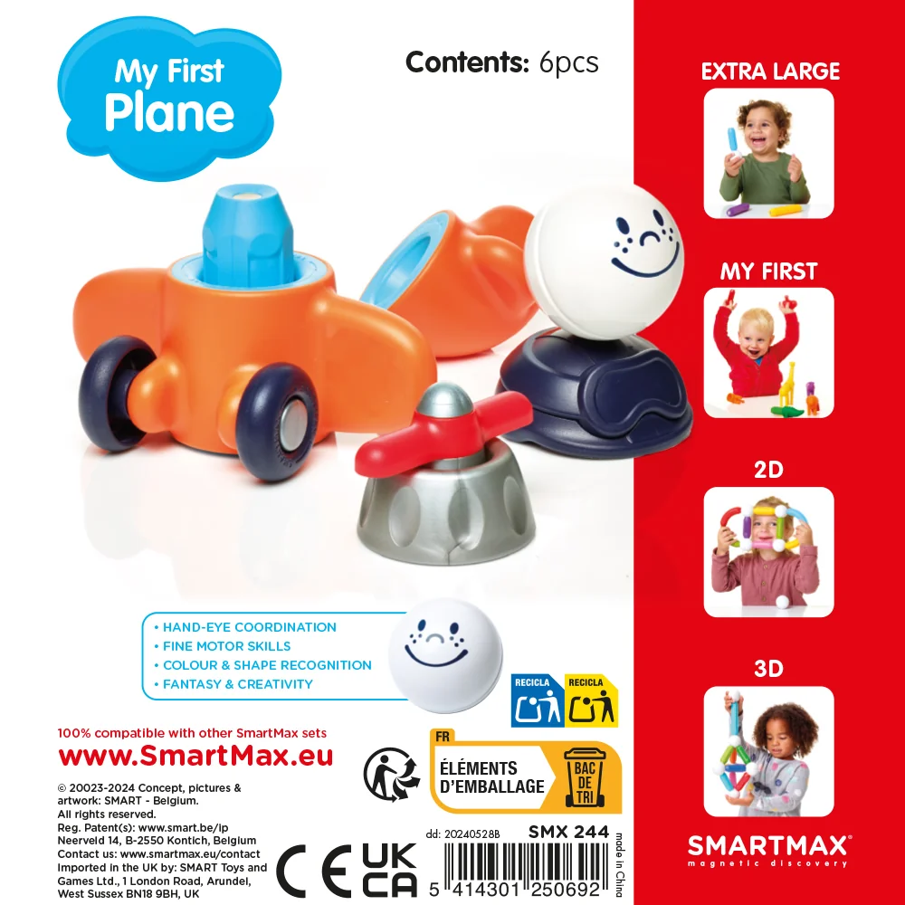 SmartMax - Moje prvé lietadlo - 6 ks