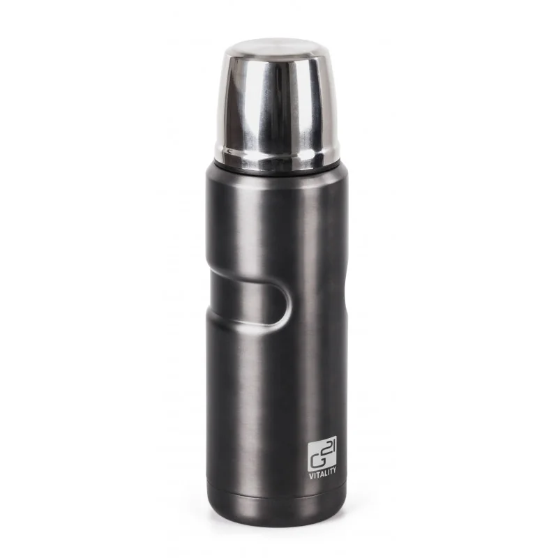 G21 Termofľaša na pitie, 500 ml, oceľovo šedá na pitie, 500 ml, oceľovo šedá G21TL05S