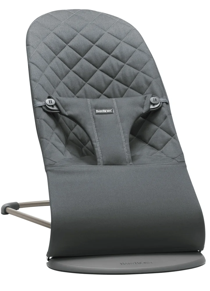 BABYBJÖRN Lehátko Bliss Cotton, Anthracite 1×1 ks