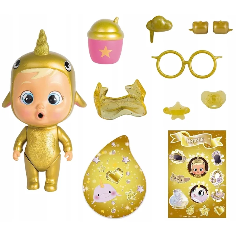 IMC Toys Cry Babies Magic Tears Zlatá edícia bábika IMC093348