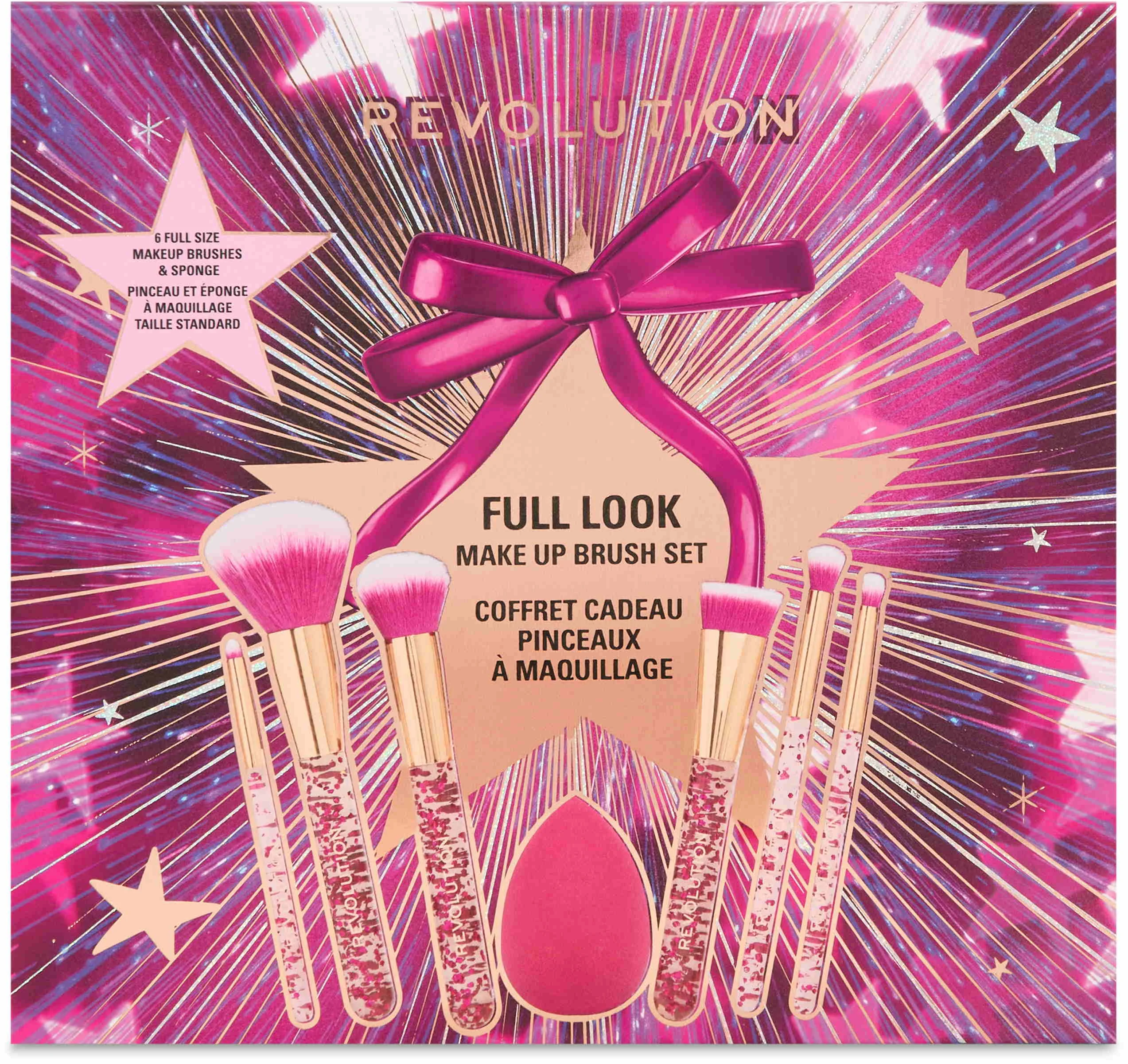 Revolution Beauty Full Look Makeup Brush Gift Set 1 set