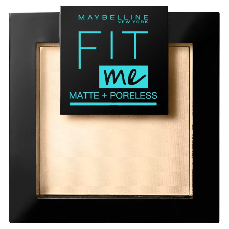 Maybelline NY Fit Me Matte & Poreless 115 Ivory púder 1×9 g, púder