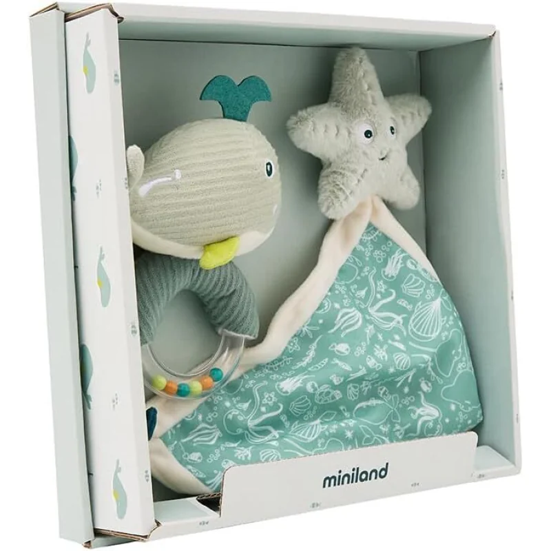 Miniland BABY SEA GIFT PACK – Darčeková sada pre bábätko, oceán
