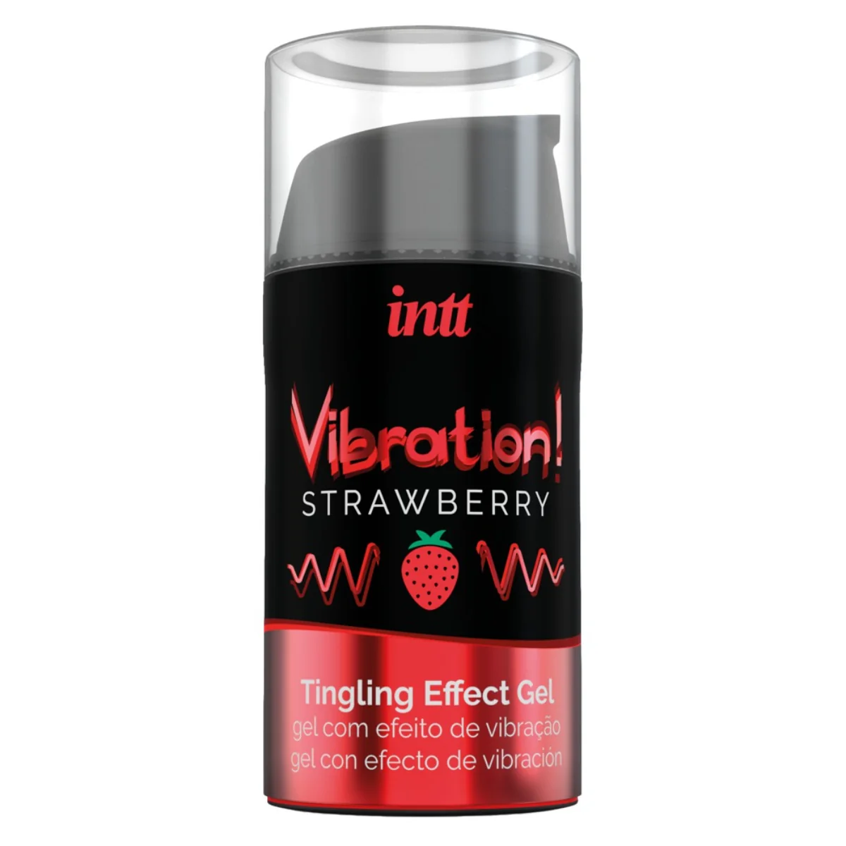 Vibration! Strawberry Tingling Gel (15 ml)