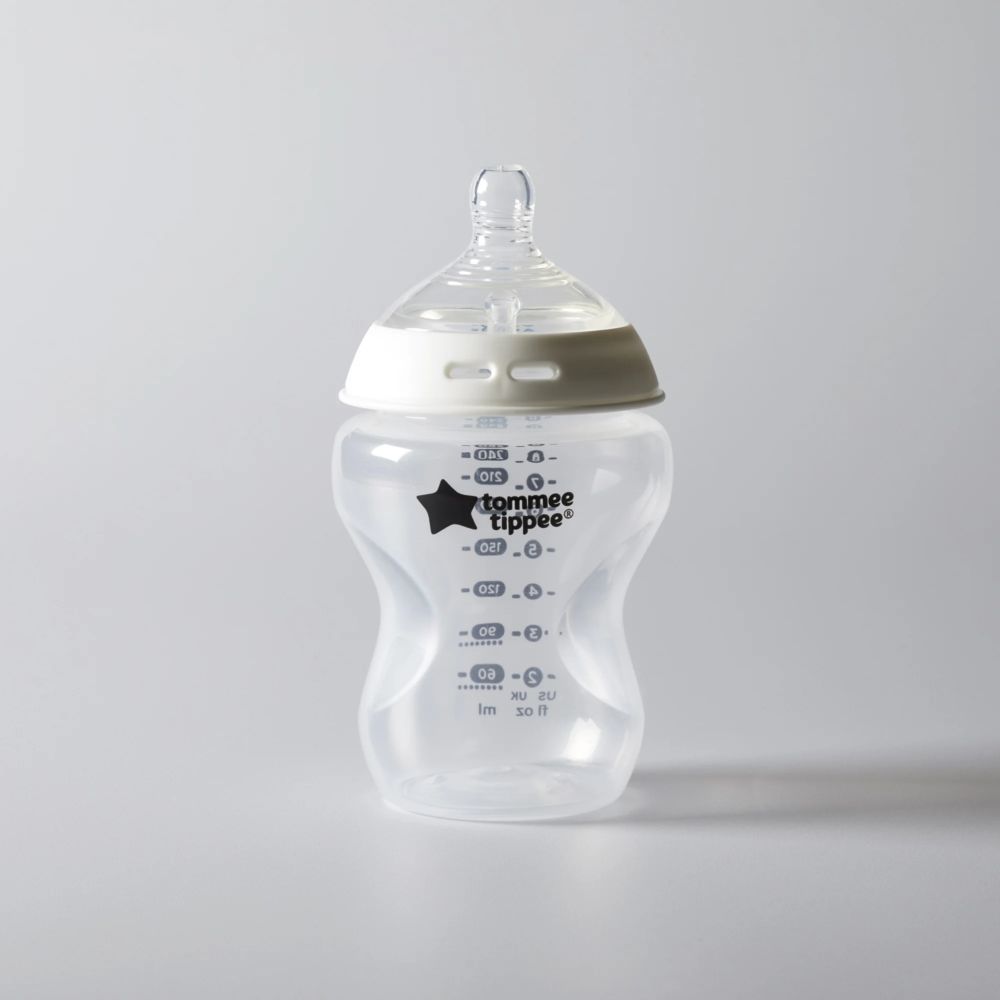 Tommee Tippee Natural Start Samosterilizačná Dojčenská Fľaša s ANTI-COLIC cumlíkom Pomalý Prietok 260 ml 0m+ 1 ks